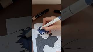 Join me in the process of a jujutsu kaisen drawing 🔨 🥊🐺 News