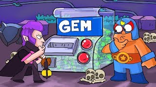 Brawl Stars Animation #21 - 8 Bit Gem ATM (parody)