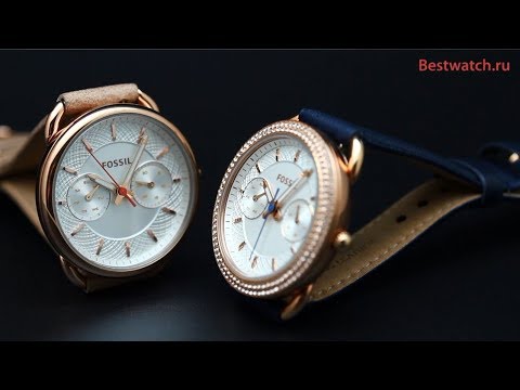 Обзор кварцевых часов Fossil ES4007, ES4052