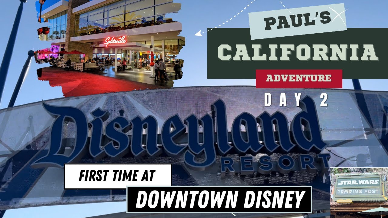 Downtown Disney Anaheim California Vlog Splitsville Dinner Walk downtown-disney-anaheim-california-vlog-splitsville-dinner-walk