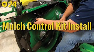 How to Install Mulch Control Kit on John Deere Zero Turn Z320R Mower by 247Parts 17,040 views 9 months ago 8 minutes, 33 seconds