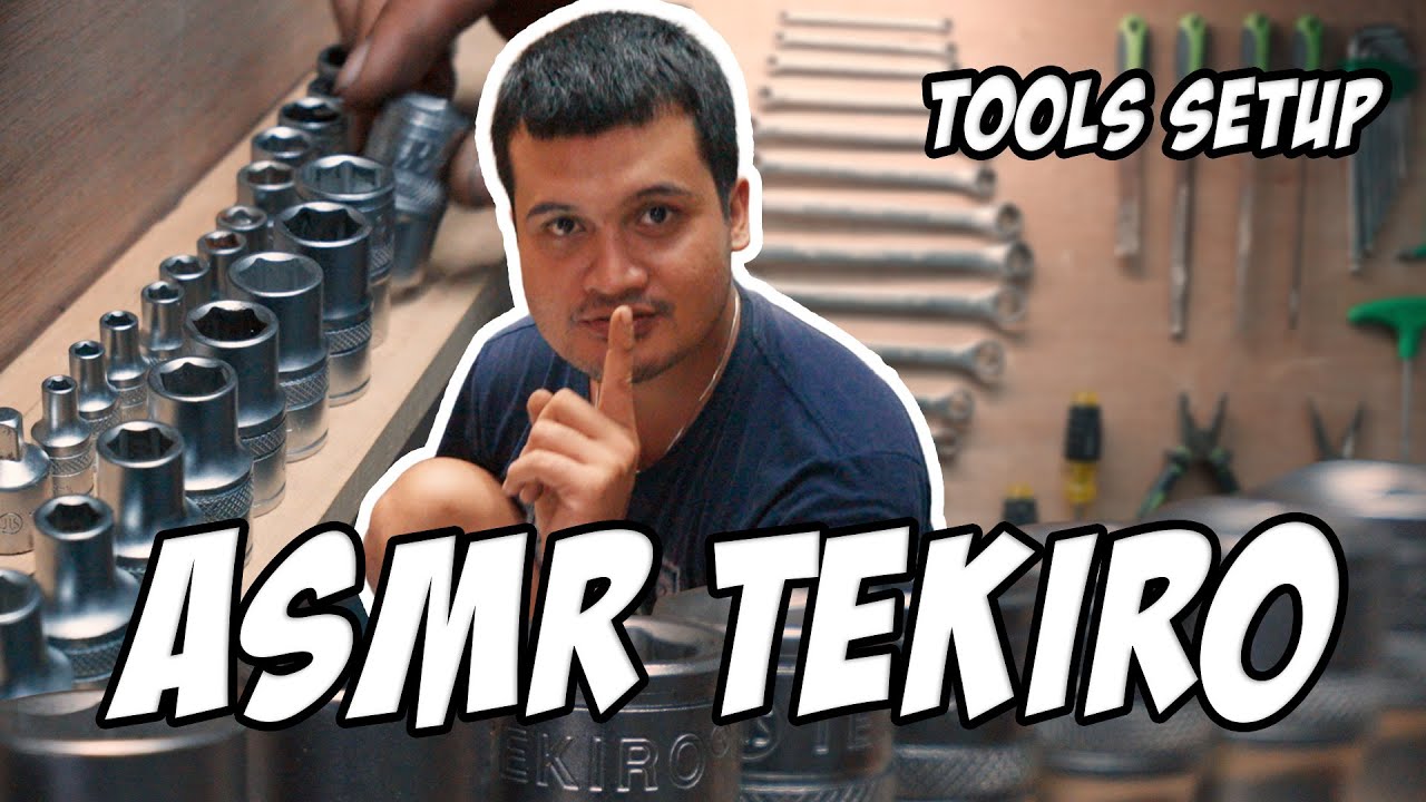 ASMR SETUP TOOLS TEKIRO 🎧✨ | Penataan Tools Bengkel Rumahan yang Satisfying!