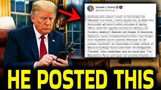 Trump Posts THIS During Crazy 24 Hour MELTDOWN
