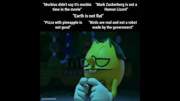 Thumbnail of Pac-man turns into a Nerd (Pacman nerd meme)