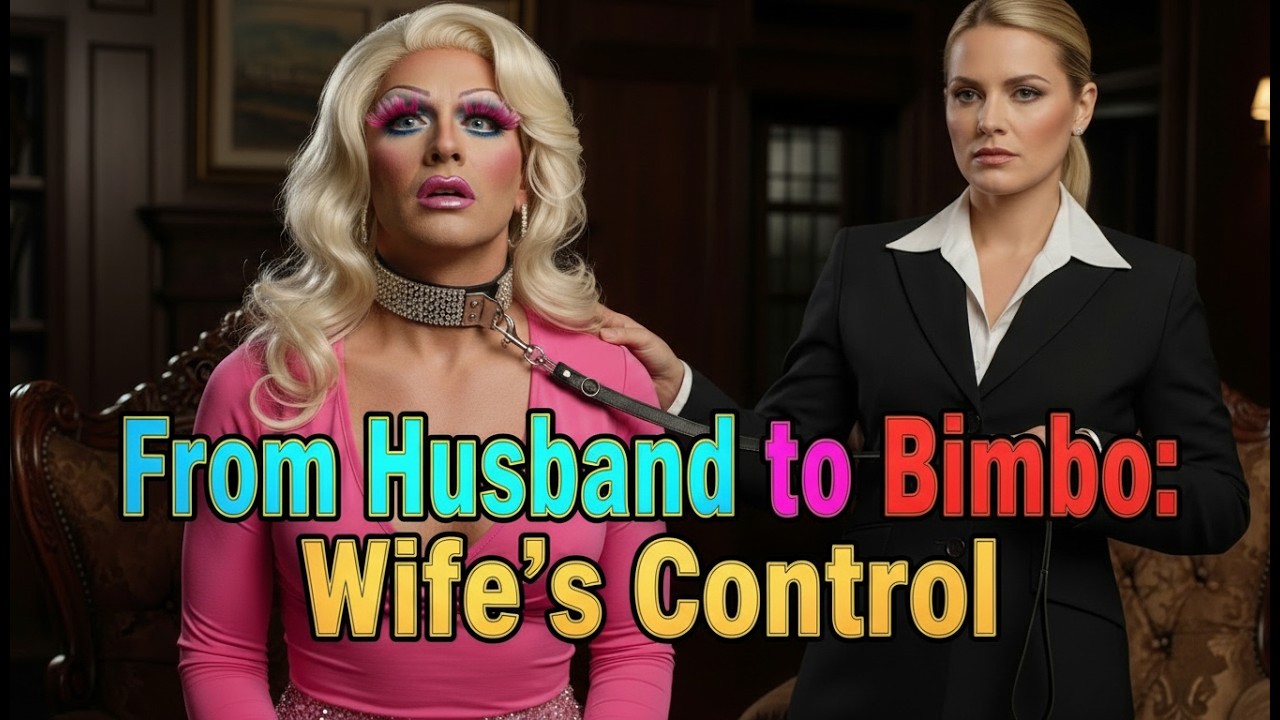 “From Husband to Bimbo: Wife’s Control crossdressing stories