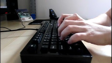 Das Keyboard Professional S Silent (MX Brown) Typing Sound