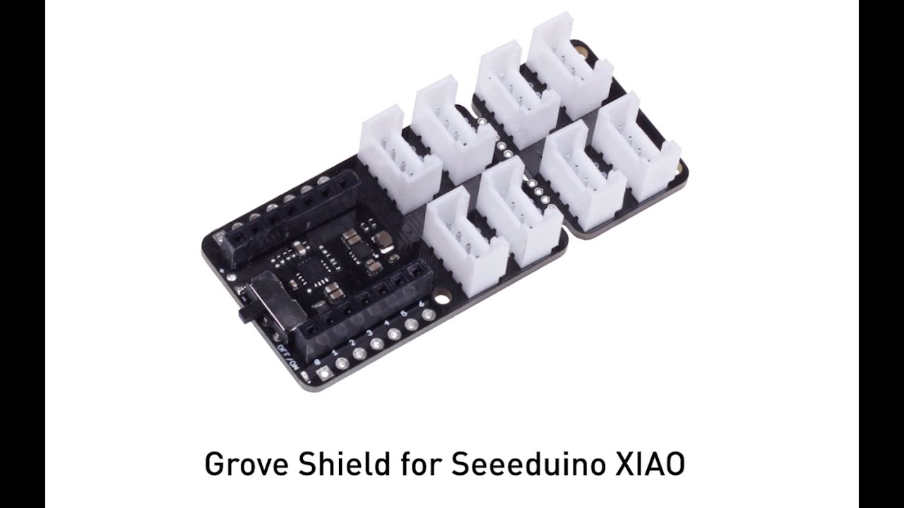 Seeeduino XIAO用Grove シールド バッテリー管理チップ 搭載 - Grove
