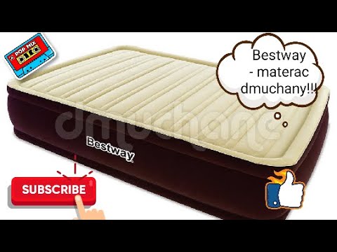 Wideo: Nadmuchiwane łóżko Bestway: Przegląd Modeli Z Wbudowaną Pompą, Zalety I Wady