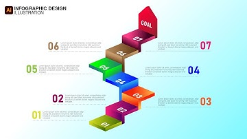 Business INFOGRAPHIC Design in Adobe illustrator [ Graphics Design Tutorial Series ]