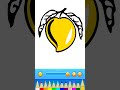 Eh_kon_sa_fruit_hai_🤔#drawing_#art#painting_Fruit colour#how_to_kids_mango_colour_#@HellooKids425