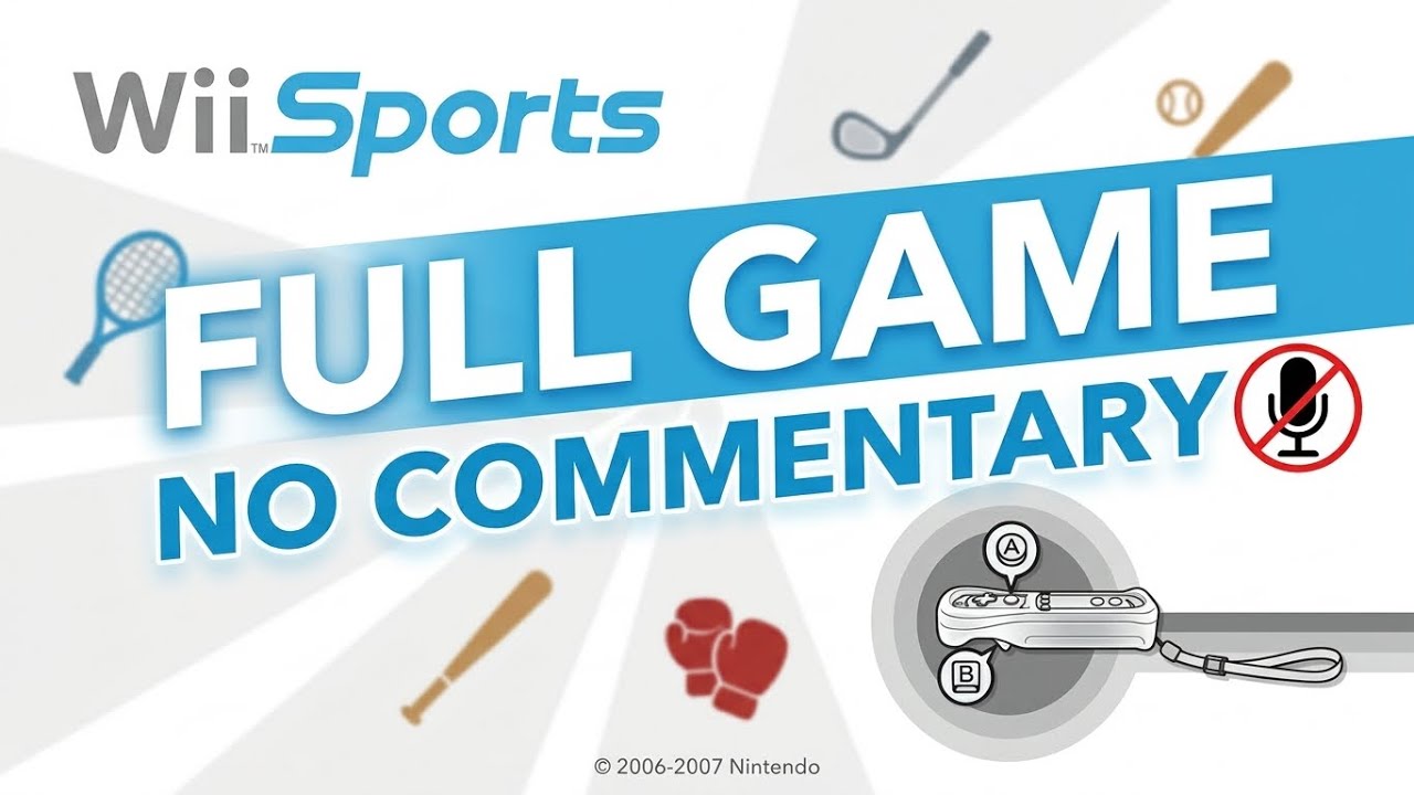 Wii Sports - Full Game (No Commentary) - YouTube