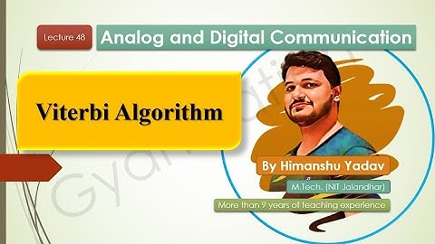 Lecture 48: Viterbi Algorithm #digitalcommunication #gate2026 