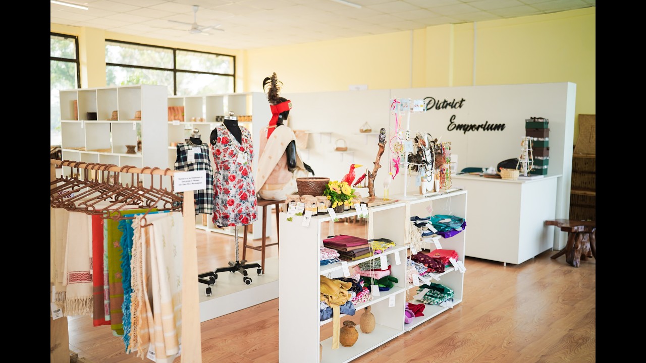 Hub News | Williamnagar ni District Emporium ko a•dokni Skotong Minister kulie on•a