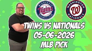 Minnesota Twins vs Washington Nationals 5/6/26 MLB Pick & Prediction | MLB Betting Tips screenshot 4
