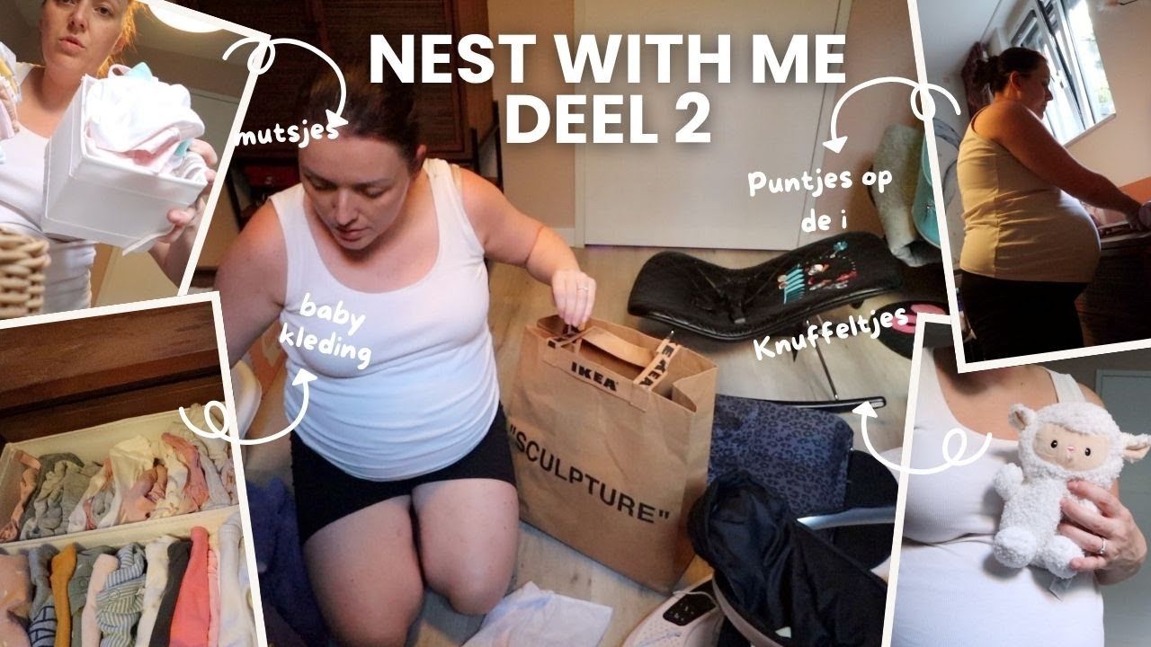 Nest with me deel 2 - de babykamer afronden met kleding, schoenen, doeken, etc | Beautygloss