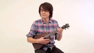 Video thumbnail of "勝誠二のウクレレうた本「若者たち」ukulelemagazine12"