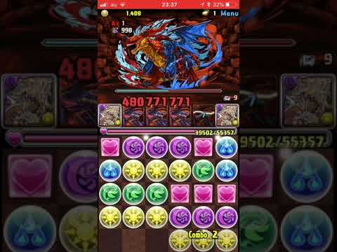 パズドラ ニーズヘッグ降臨 超地獄級 ４枚ニーズヘッグ Youtube