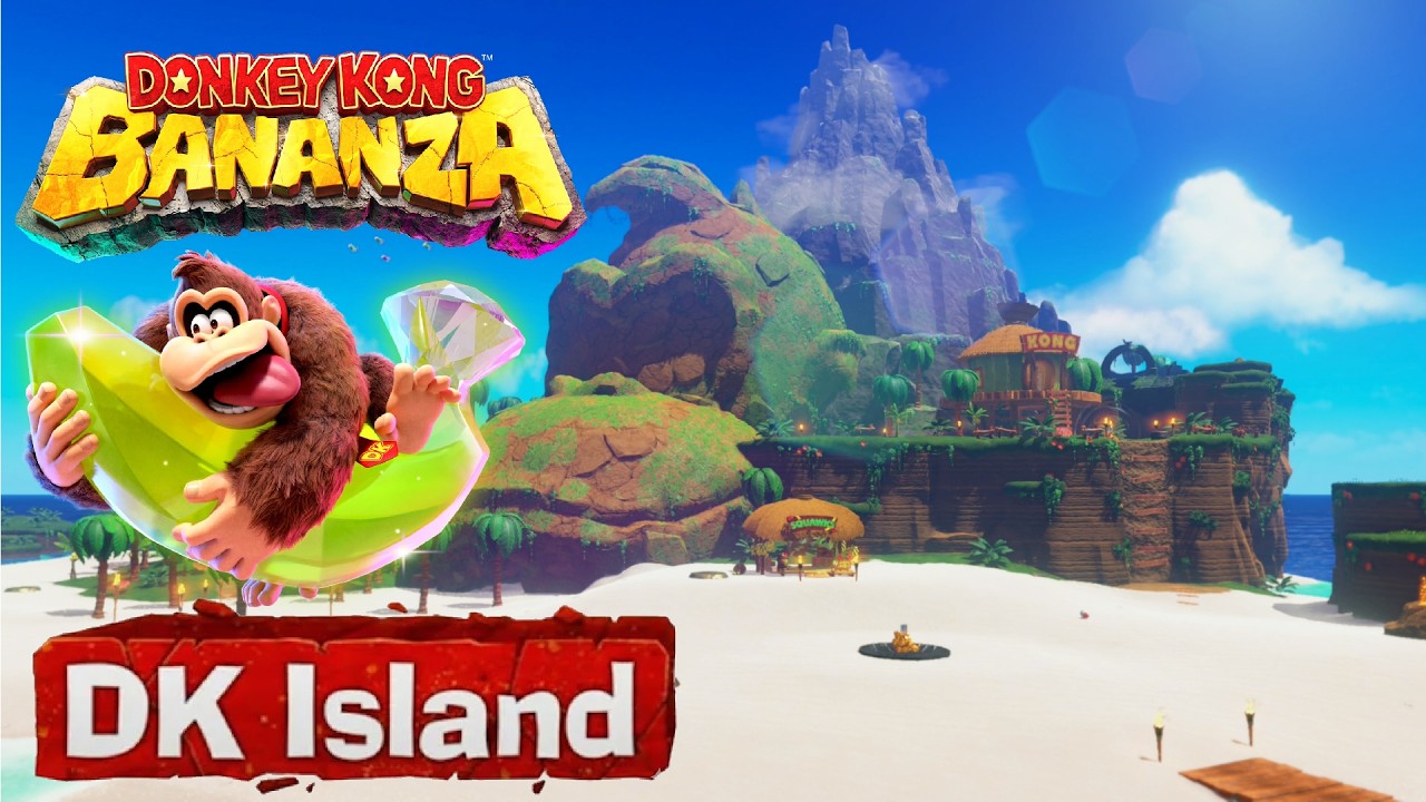 DK Island DLC - Donkey Kong Bananza!