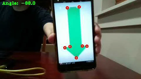 Arrow Tracking with Raspberry Pi and OpenCV