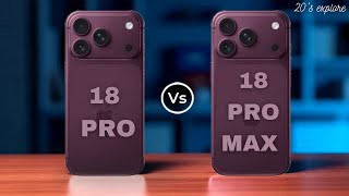 iPhone 18 Pro vs iPhone 18 Pro Max – Camera, Performance, Battery & Price Battle
