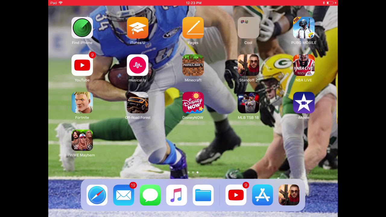 Showing my top 5 favorites on my iPad right now YouTube