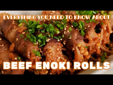 Beef Roll Enoki Mushrooms