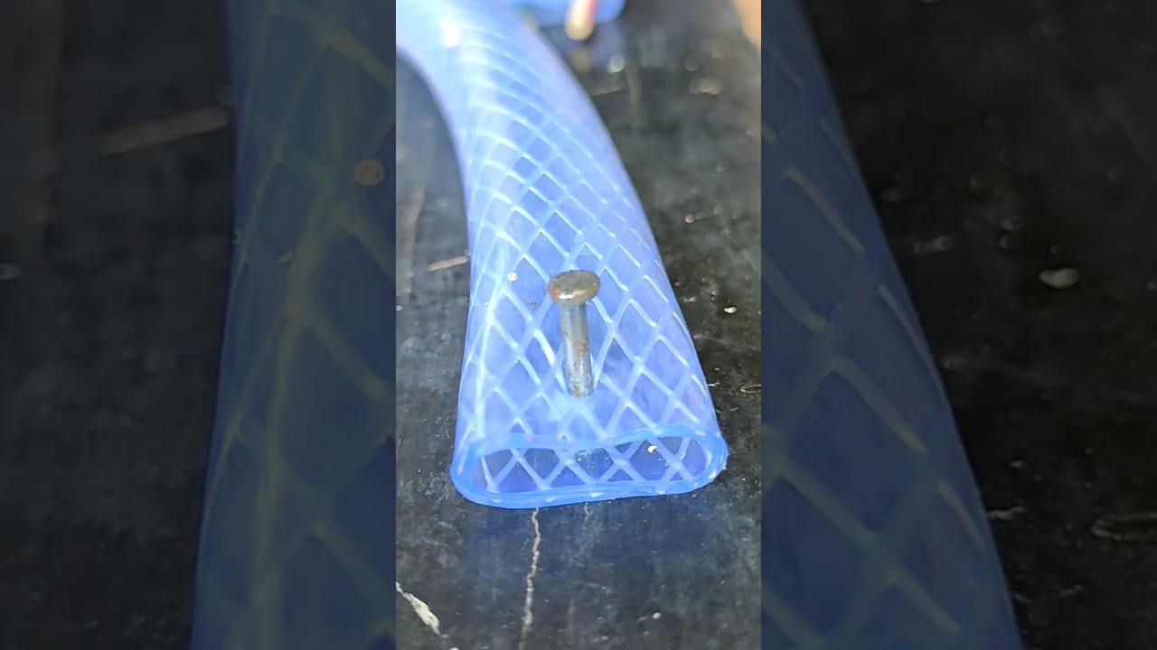 Hose is very useful in our everyday life! How to clamp a wire with hose 