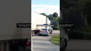 Impatient Driver Gets Instant Karma