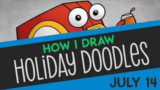 How I Draw Holiday Doodles! screenshot 2