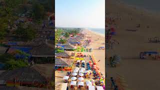 Baga Beach 🌊✨ | Goa's Most Famous Beach 🏖️ #travel #nature #goabeaches #india #bagabeach #trending