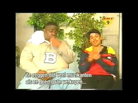 The Notorious B.I.G interview in Holland.