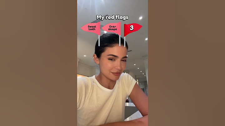 Kylie Jenner tries Red Flags filter 👀 #celebrities #kyliejenner