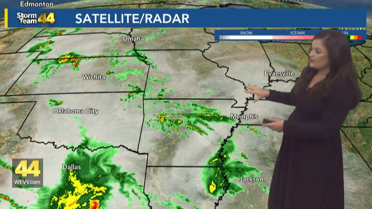 Warm and dry Friday; scattered showers Saturday - YouTube