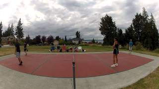 Tonja and Lavon Major vs. Timothy Nelson and Mona Burnett Pickleball HD