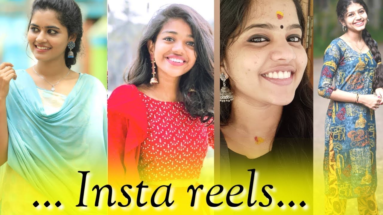 Tamil cute Girls Instagram reels part _2 Hi five World tamil 2022 hot