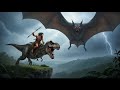 Caveman Rides T-Rex Into Jungle War | adult swim Primal | part 1 | Spear &amp; Fang #primal