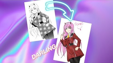 [SpeedPaint] Zero Two - Autodesk Sketchbook Android (MANGA TO ANIME) ~Painter~