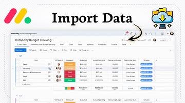 How to Import Data Into Monday.com