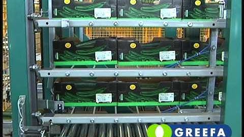 GREEFA - QSort sorting machine for cucumbers (location LGV, Austria)