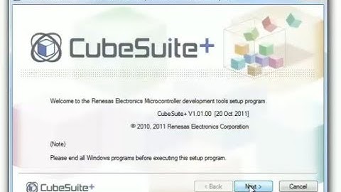 #5 Renesas  RL78 Series Microcontroller, IDE, CubeSuite+ Software Installation Steps