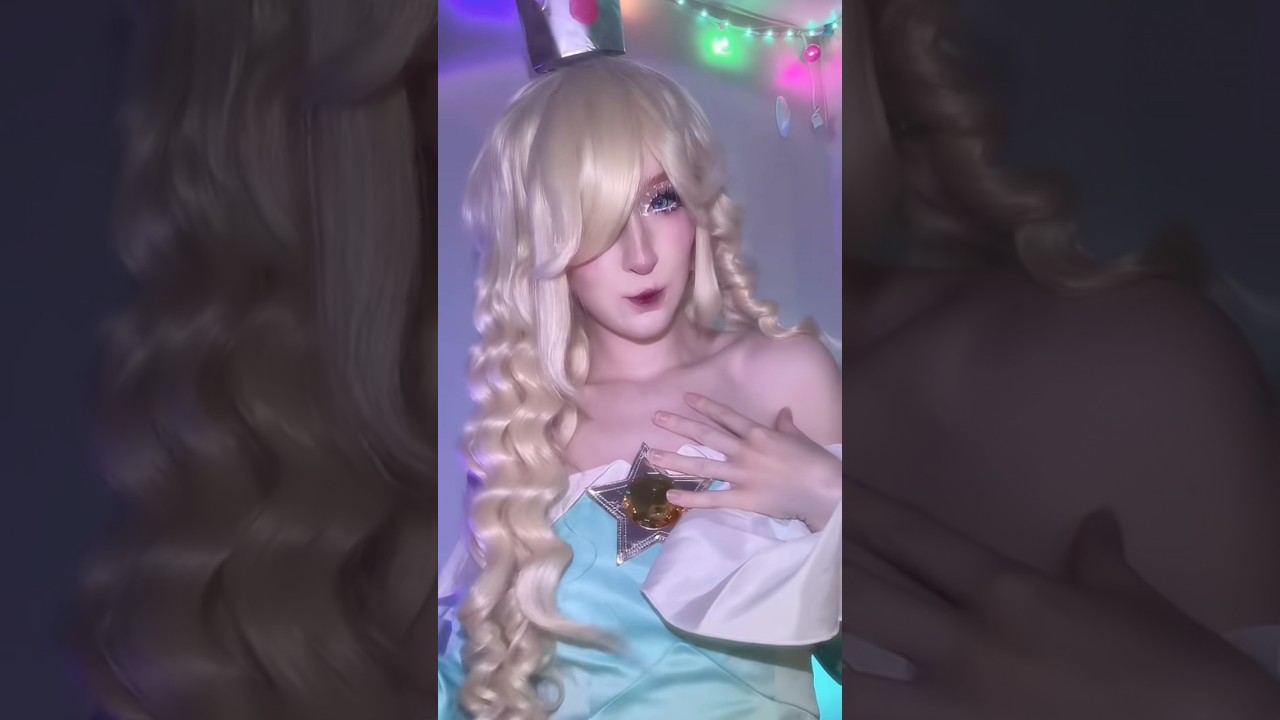 i really liked my rosalina cosplay :3 #mario #mariogalaxy #rosalina #cosplay #nintendo
