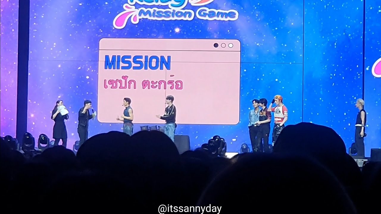 220925 ATEEZ - Mission game | 2022Kpopmasterz ep2 in BKK | sry for my noise again