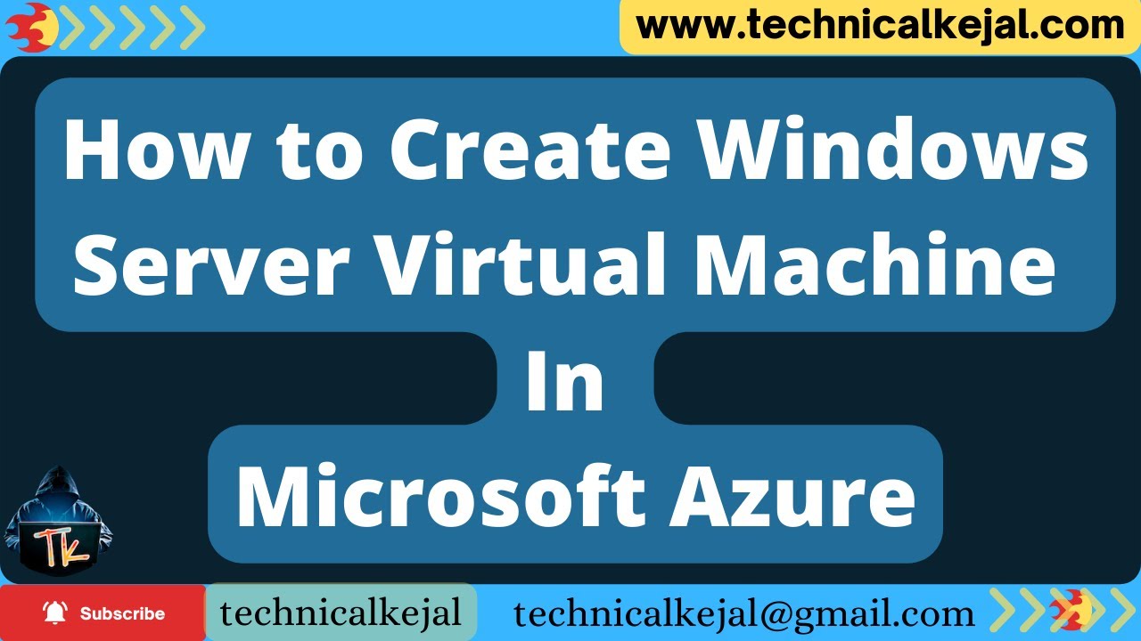 How To Create Virtual Machine In Azure | Azure Virtual VM | Azure ...