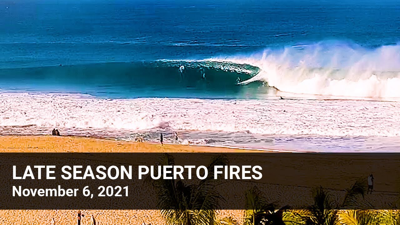 Big, offshore & LATE SEASON PUERTO! Escondido surf on November 6, 2021