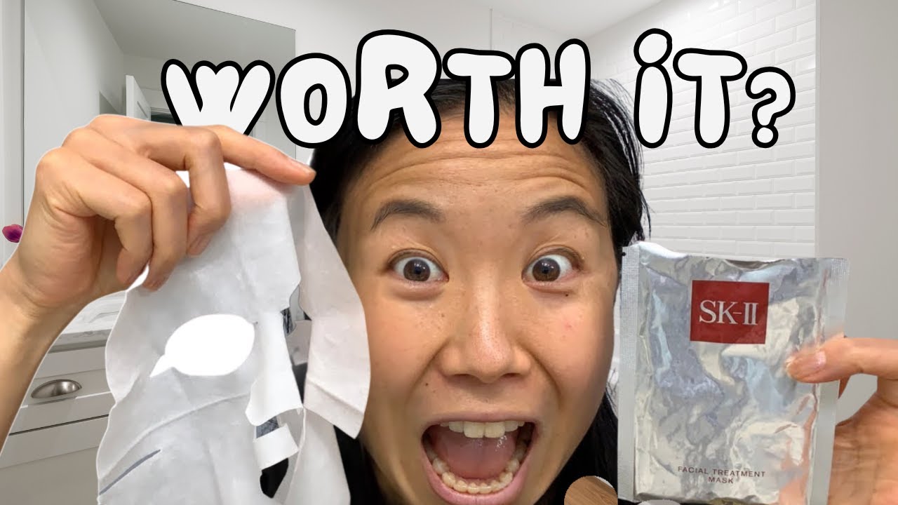 SKII Facial Mask Review YouTube