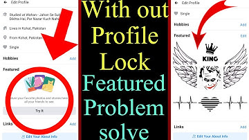 How to fix featured photos problem in facebook | fb featured photo problem solve 2021