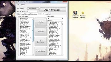Recettear Save File Editor