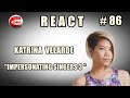 KATRINA VELARDE - IMPERSONATING SINGERS 3 (BURN)  BRAZILIAN REACTION