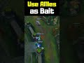 Use Allies as Bait - League of Legends #shorts