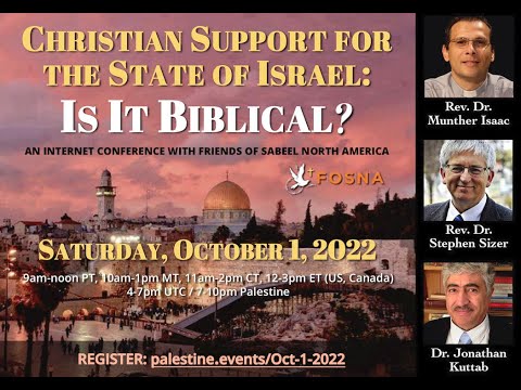 Stephen Sizer - Christian Support for the State of Israel: Is It Biblical? (2/4)